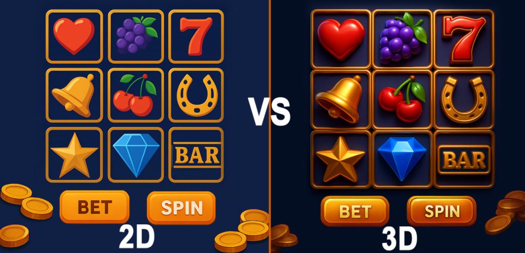 2D vs 3D Art in Slot Games পিকে লাক গেমস: When and Why to Choose Each